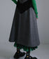 Ruffle Hem Layered Skirt